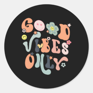 Sticker Rond S Uniquement Inspirationnel Positif Inspiré