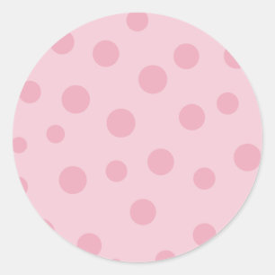Sticker Rond Safari Babiez Girl Plain Enveloppe Sceau