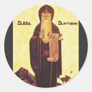 Sticker Rond Saint Antoine le Grand
