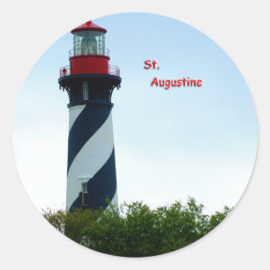 Sticker Rond Saint Augustine