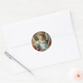 Sticker Rond Saint Michel l'Archange (M 010)