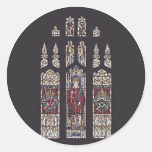 Sticker Rond Saint Polycarpe évêque de Smyrne