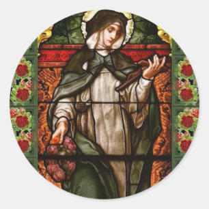 STICKER ROND SAINT ROSE DE LIMA