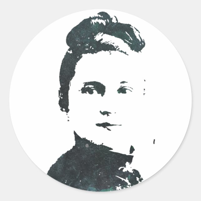 Sticker Rond Saint Thérèse de Lisieux (Devant)