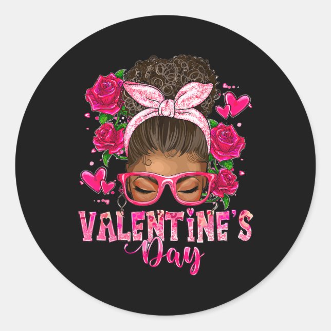 Sticker Rond Saint Valentin Ado Ado Ado Ado Ado (Devant)