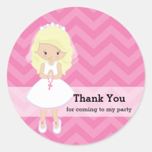 Sticker Rond Sainte Communion