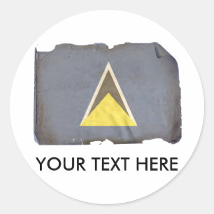 STICKER ROND SAINTE-LUCIE