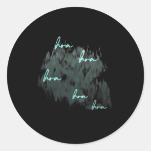 Sticker Rond Saison Hoa Hoa Hoa Hoa