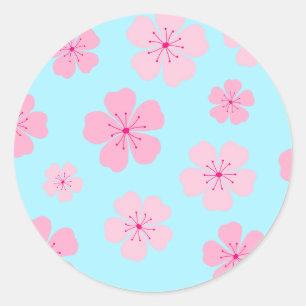 Sticker Rond Sakura
