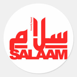 Sticker Rond Salaam