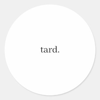 Sticker Rond salaud.
