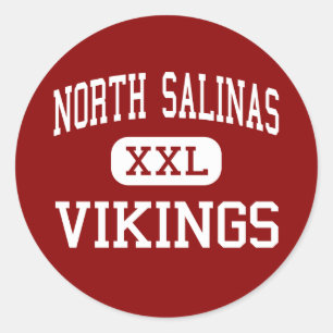 Sticker Rond Salines du nord - Vikings - hautes - salines