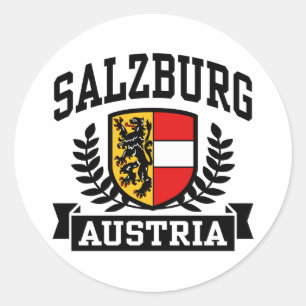 Sticker Rond Salzbourg Autriche