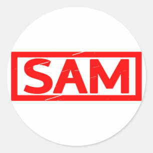 Sticker Rond Sam Timamp