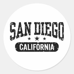 Sticker Rond San Diego