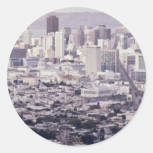Sticker Rond San Francisco