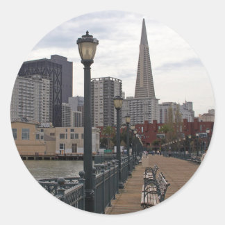 Sticker Rond San Francisco de Pier 39