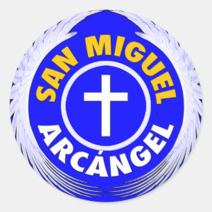 Sticker Rond San Miguel Arcangel