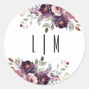 Sticker Rond Sangria