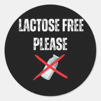 Sans lactose s'il vous plaît