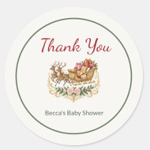 Santa Baby Décembre Baby Shower d'hiver