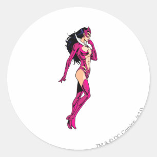 Sticker Rond Saphir d'étoile 8