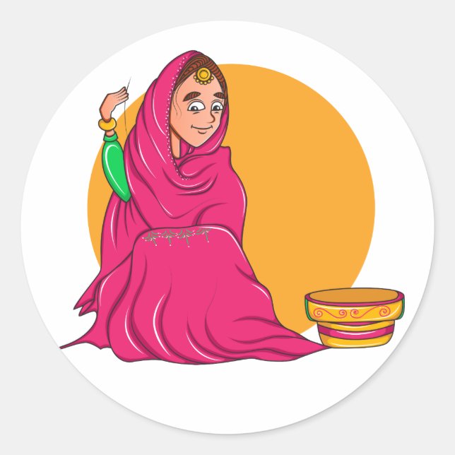 Sticker Rond Sardarni (Devant)