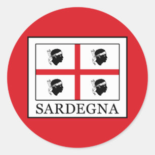 Sticker Rond Sardegna