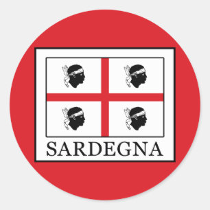 Sticker Rond Sardegna