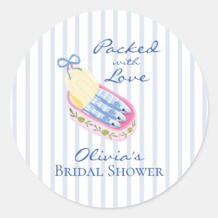 Sticker Rond Sardines Pleines d'Amour Enterrement de Vie de Jeu