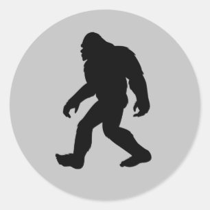 Sticker Rond Sasquatch