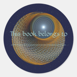 Sticker Rond Sassafras Beaver Moon