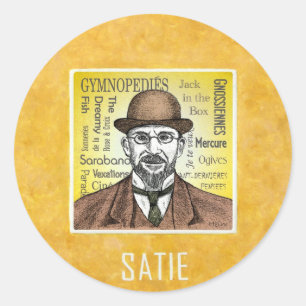 Sticker Rond Satie