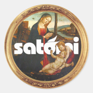 Sticker Rond satomi Francesco
