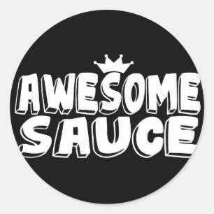 Sticker Rond Sauce géniale