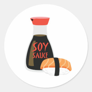 Sticker Rond Sauce soja