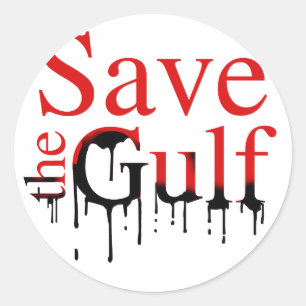 STICKER ROND SAUVER LE GOLFE
