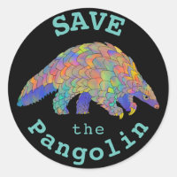 Sauver le Pangolin Espèce Animale Menacée Art