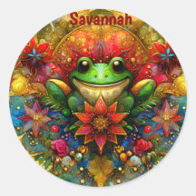 SAVANNAH ~ SHINING Christmas FROG ~