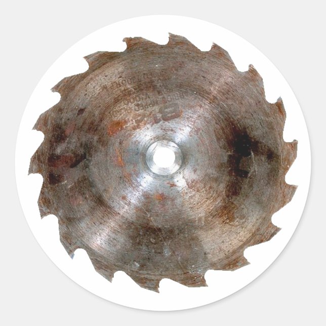 Sticker Rond saw blade (Devant)