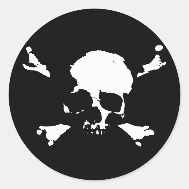 Sticker Rond Scalawag (Devant)