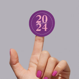 Sticker Rond Sceau de l'enveloppe photo design moderne