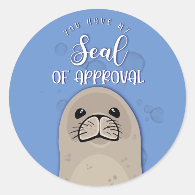 Sticker Rond Sceau d'homologation (Devant)