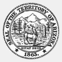 SCEAU DU TERRITOIRE D'ARIZONA 1963