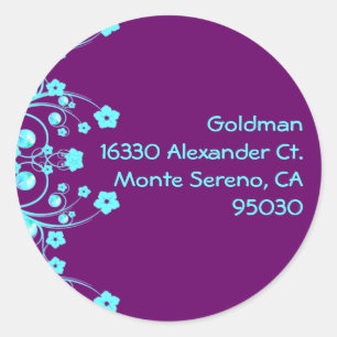 Sticker Rond Sceau personnalisé Goldman
