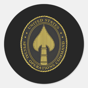 Sticker Rond Sceau Socom Us des forces spéciales américaines