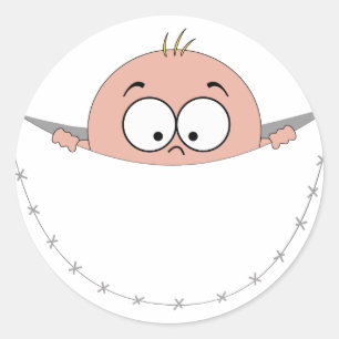 Sticker Rond schwangerschaft grossesse enceinte