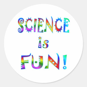 Sticker Rond Science