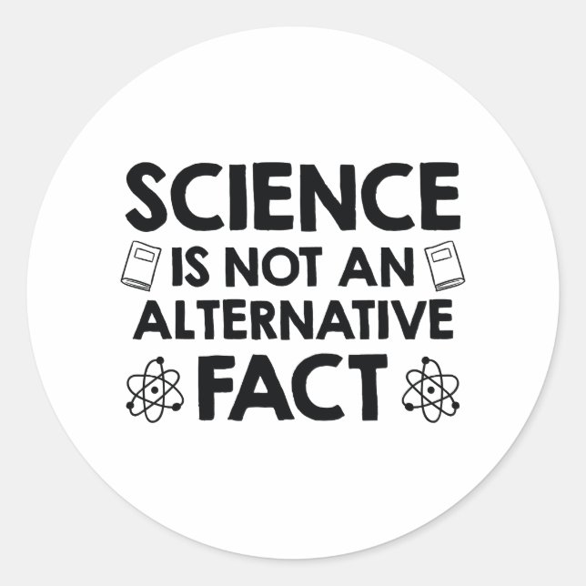 Sticker Rond Science (Devant)