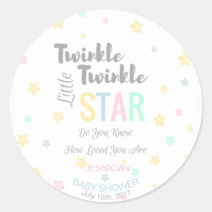 Sticker Rond Scintillement personnalisé de scintillement peu